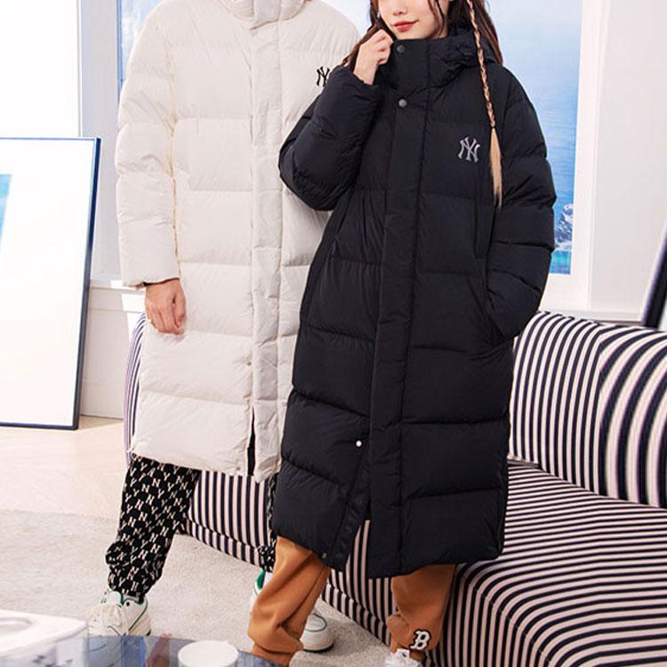 New MLB Down Jackets Unisex Cream 3ADJEC926-50CRS