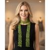 Hollow Sequin Scarf Flower Shape Sparkling Hair Accessory Neck Wrap Waist Chain  Party
