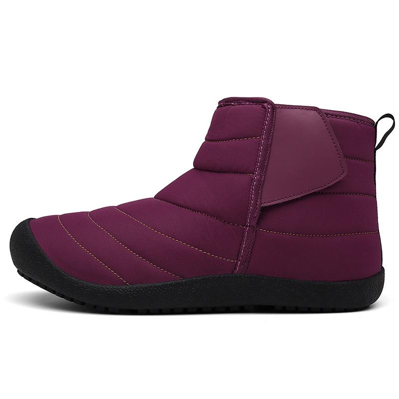 Модные мужские зимние меховые теплые зимние сапоги мужские Теплые шерстяные ботинки — фото 3