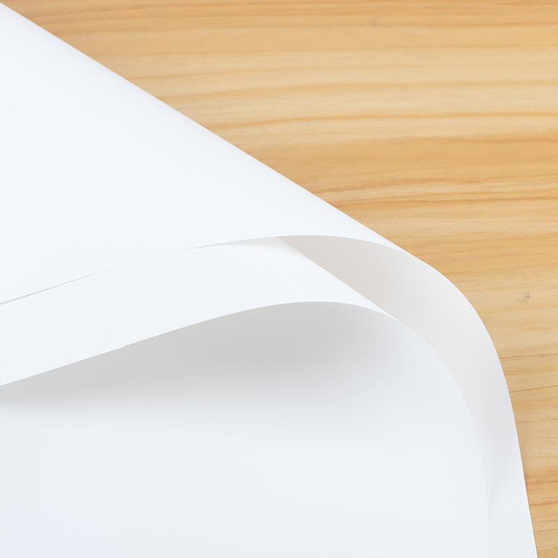 55x55cm Flower Wrapping Paper Foggy Waterproof Packing Festival Bouquet DIY Material Translucent Solid Color Decoration Paper