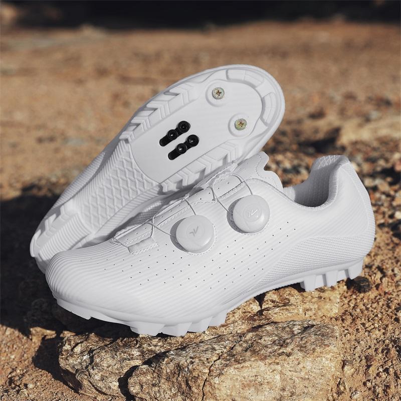 Cycling Shoe MTB Flat Pedal Bicycle Shoes Clit Man Cleats Shoes Bicycle Mountain Bike Shoe Racing Lock Footwear Cycling Sneaker