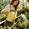 Watering Can with Extended Spout Long Spray Distance Even Water Flow Sprinkler Plastic Plant Watering Tool for Home Garden Balcony