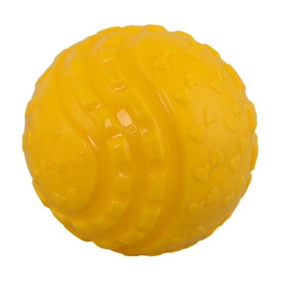 Quietschkugel Hundespielzeug Gummiball Hundekauspielzeug Interaktives Hundezahnreinigung Apportierspielzeug für Welpen Zahnen Hunde Training