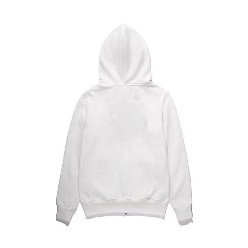 Felpa Streetwear Giapponese per Uomo Donna Coppia Pile Pesante Pullover Cuore Nero Ricamato Manica Lunga Top Oversize