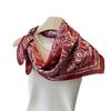 New Cashew Print Imitation Silk Square Scarf Shawl Versatile High-end Feeling Series Neck Small Headscarf Women