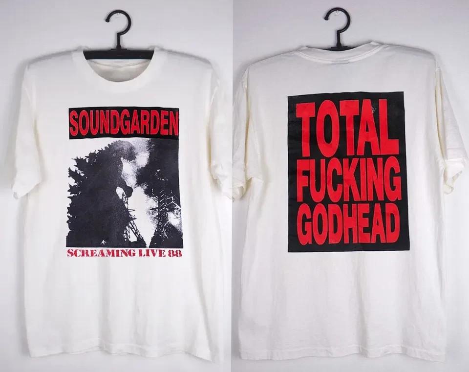 Soundgarden Screaming Live 88 Total Fuc Godhead T-Shirt S разноцветный