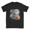 3D Capybara Moon Giant Rodents Weird Howling Unisex T Shirts  Funny Tees Short Sleeve Crewneck TShirt Cotton Gift Idea Clothes
