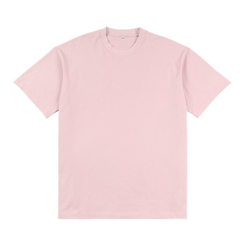 Herr | 240g Högkvalitativ Ren Bomull Casual Mångsidig T-shirt för Både Män och Kvinnor, Snabbtorkande Andningsbar Bas T-shirt