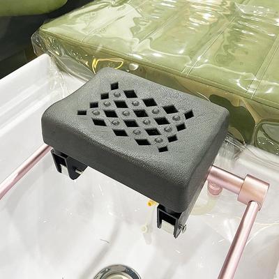 Poggiatesta per ciotola per shampoo per lavabo da salone, accessorio per lavabo, professionale con foro