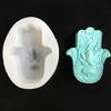 Hand Shape Flower Silicone Mold for Epoxy Resin Candle Soap Making Gypsum Silicone Molds Fondant Silicone Molds