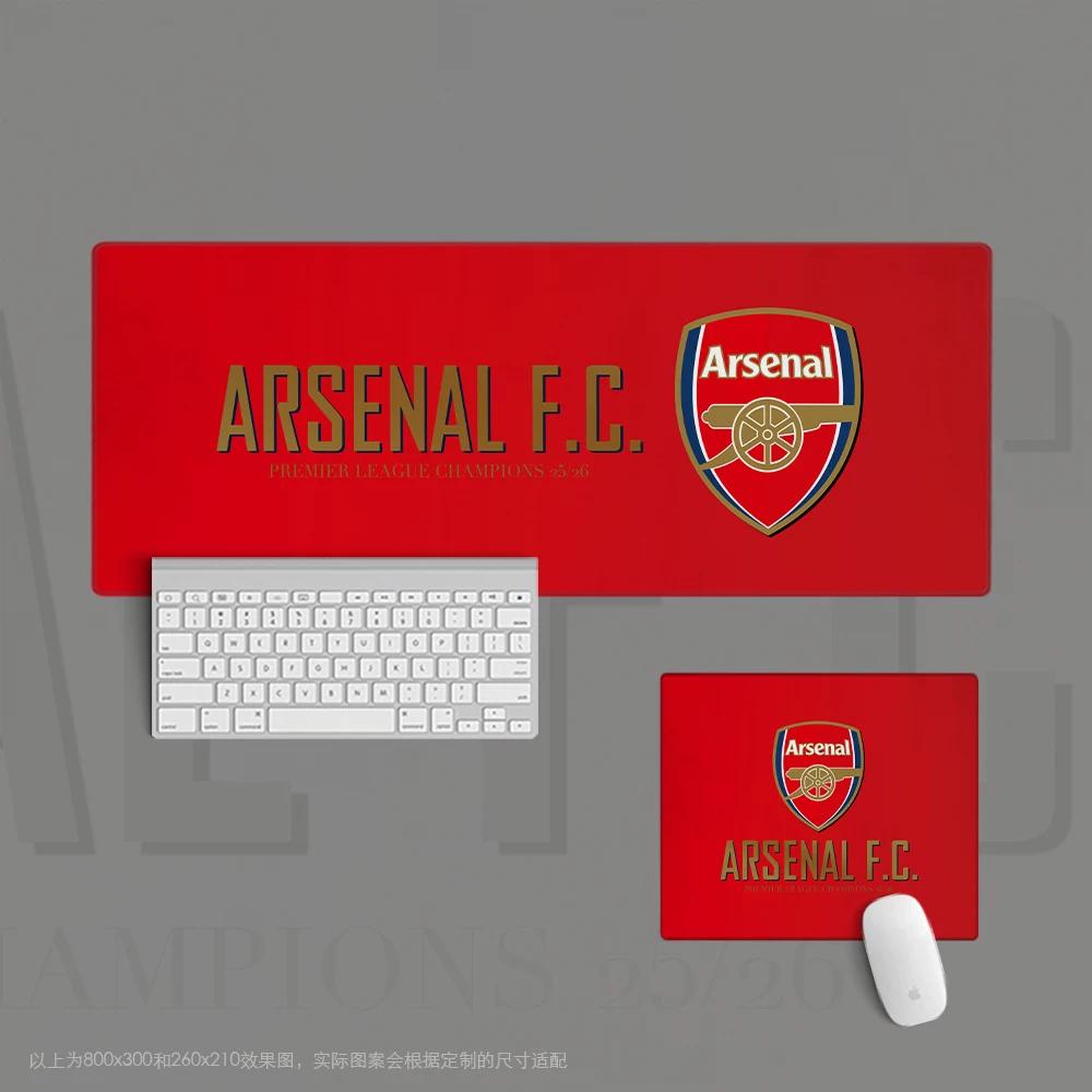High quality leather non-slip mouse pad oversized office keyboard pad book table mat football fan supplies gift premier league arsenal gunner henry