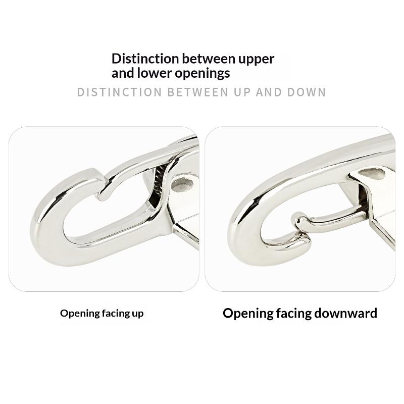 1 Paar Metallschnallen Handtaschenriemen Haken Schraube Dekorative Hummer-Karabinerverschluss Knopf Jacken-Gürtelschnalle Zubehör