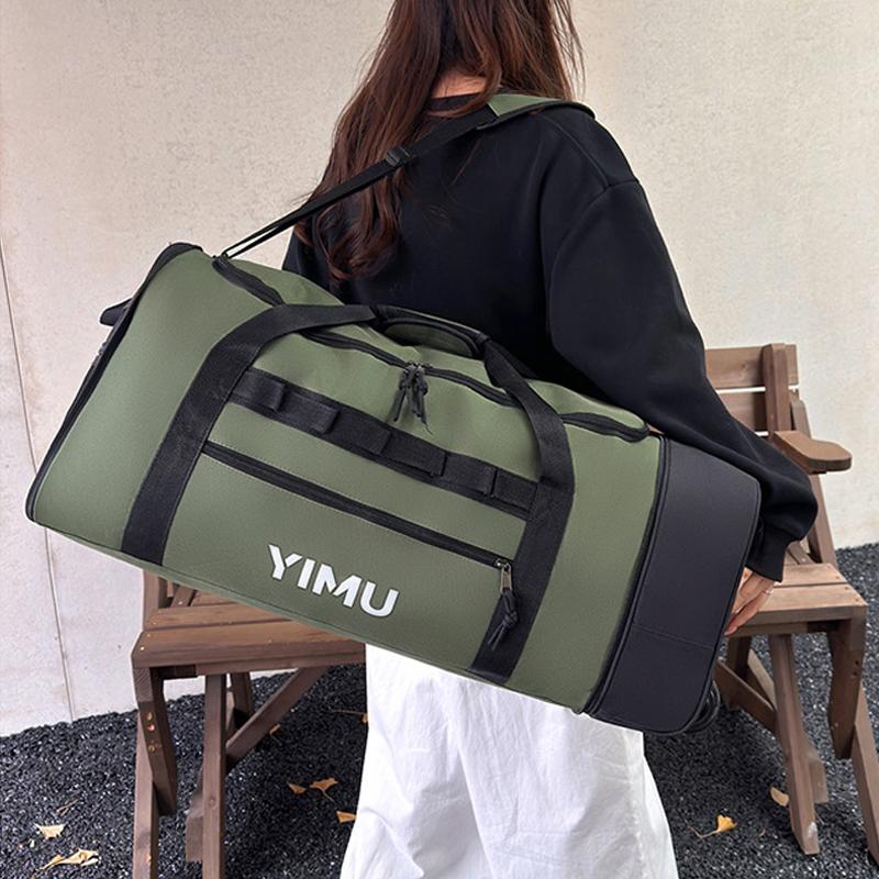 Large-capacity Foldable Travel Bag, One-shoulder Portable Tug Bag, Business Trip Portable Luggage Bag Storage Bag