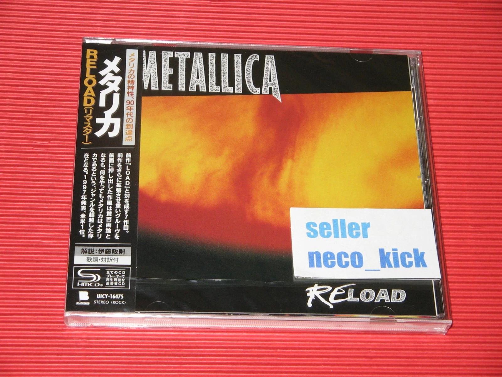 2026 METALLICA Reload Remaster ЯПОНИЯ SHM CD 4988031873656