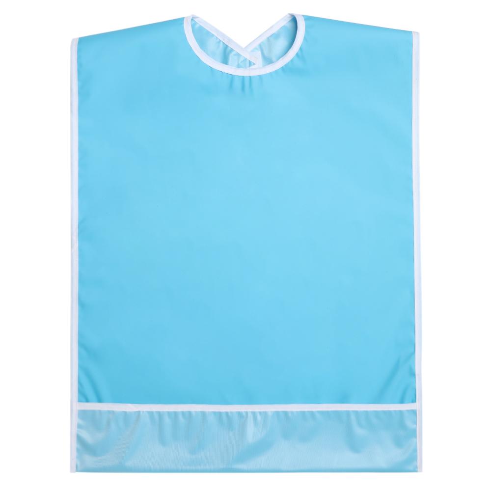 Reusable Cleaning Accessories for Elderly Eating Clothing Protector Extra Long Waterproof Apron Adult Bib