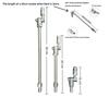 360° Swivel HVAC Coil Cleaning Nozzles 1/4" Quick Connect Coil Cleaning Tool  Underbody Cleaning