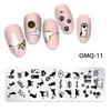 DIY Stainless Steel Rectangular Nail Art Stamping Plate
