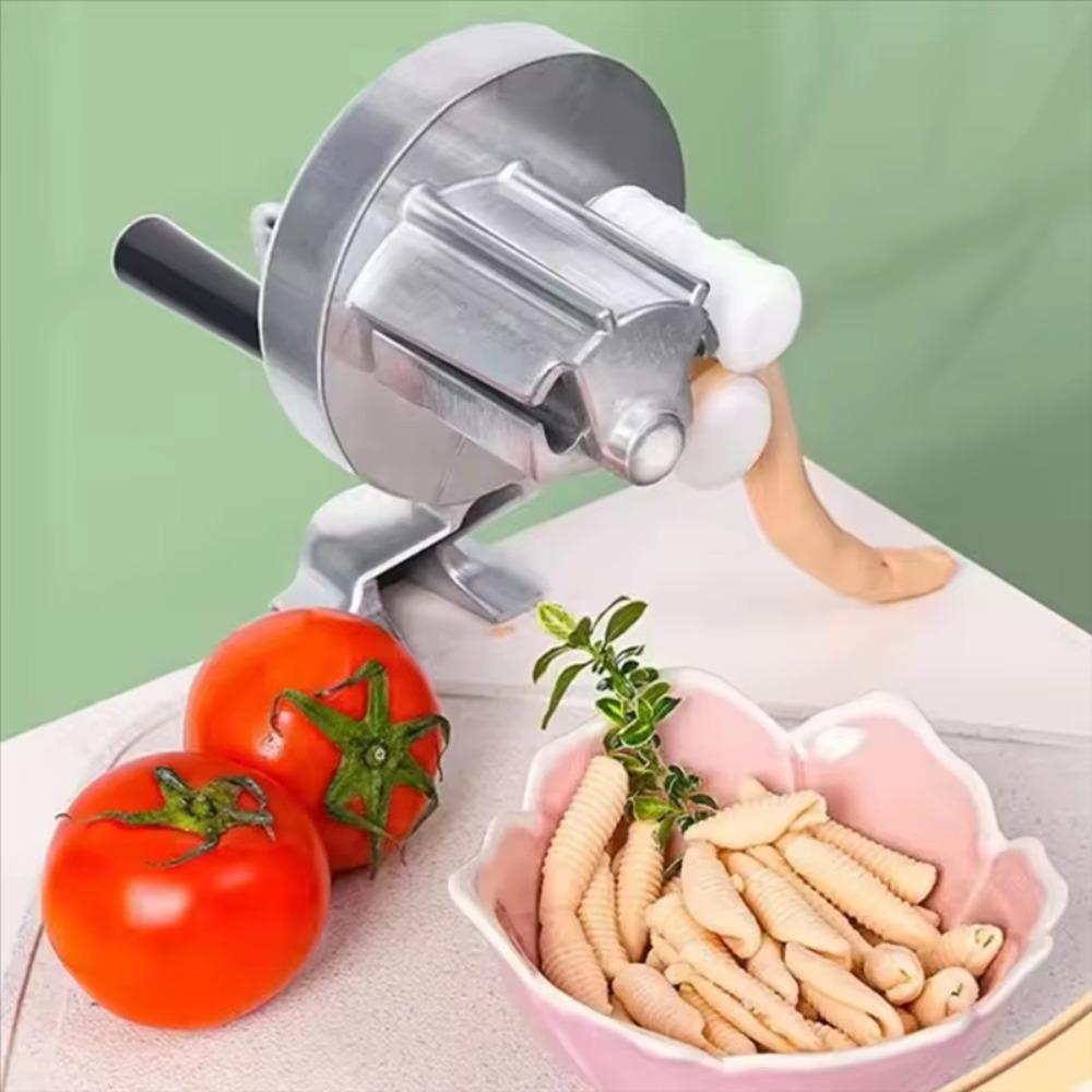 Manuelle Cavatelli-Maschine Handkurbel-Nudelmaschine Tragbare Makkaroni-Maschine Restaurant