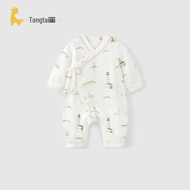 TONGTAI Baby Pure Cotton Gauze Bodysuit