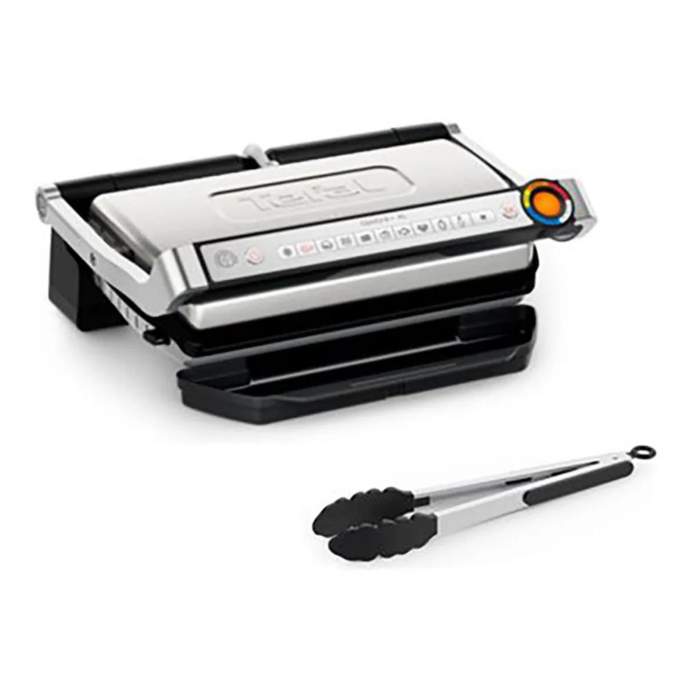 Tefal OptiGrill+ XL GC728D10 contact grill 2000W Silver/Black