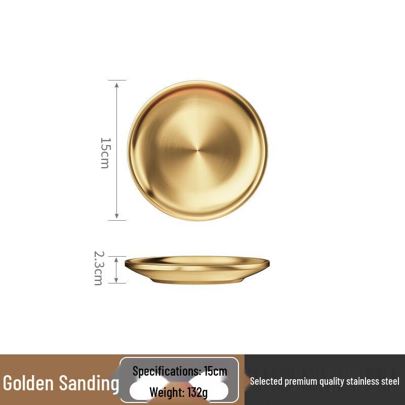 

Korean Style Thickened Double-Layer Insulated Round Plate