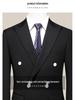 Męski Koreański Garnitur Slim Fit Dwu-rzędowy – Casualowy lub Ślubny Smoking
