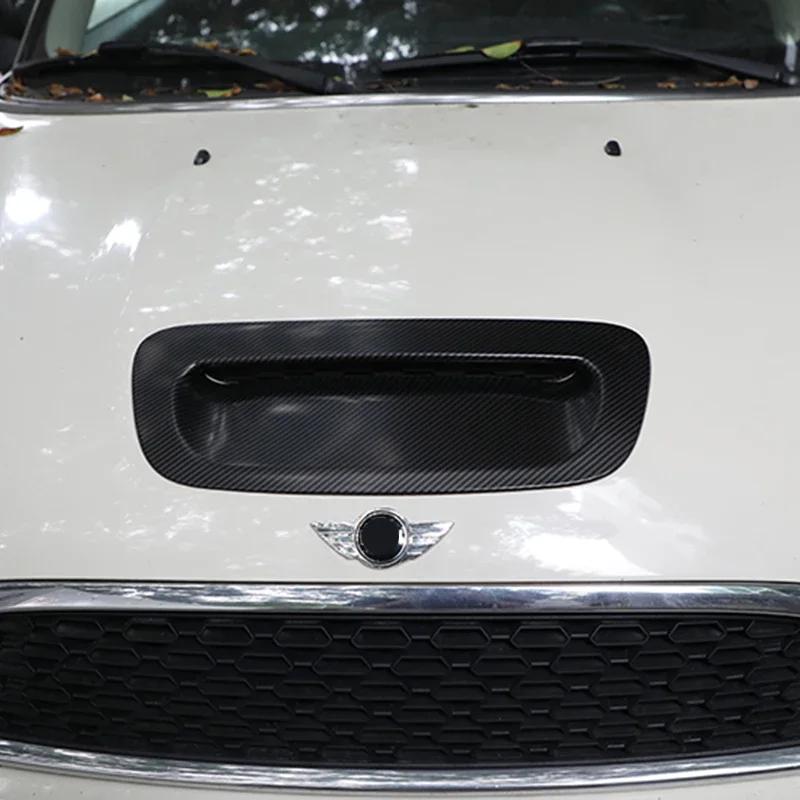 For Mini Cooper S JCW R56 R55 R57 R58 R59 Black Front Engine Hood Bonnet Vent Scoop Air Outlet Cover Trim Exterior Accessories