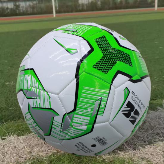 Professional Foot Ball Wear Resistant Waterproof Explosion-proof Machine-sewn Soccer Ball for Game Competition
