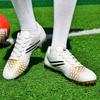 Men's Large-scale Football Shoes Long Nail Anti-slip and Wear-resistant TPR Artificial Corthop Outdoor Children's Football Shoes