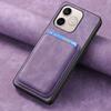 Retro Luxury PU Leather Phone Case For Honor 600 Lite 500 400 Pro Magic 8 Pro Magnetic Cards Slot Wallet Anti-drop Protect Cover