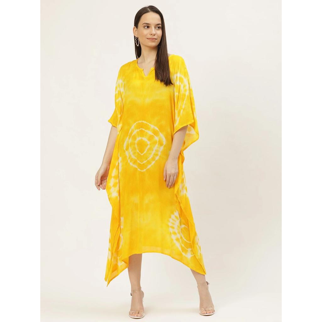 Indian Bollywood Casual Wear Kimono Kaftan Women Beautiful Ethnic Kimono Dress