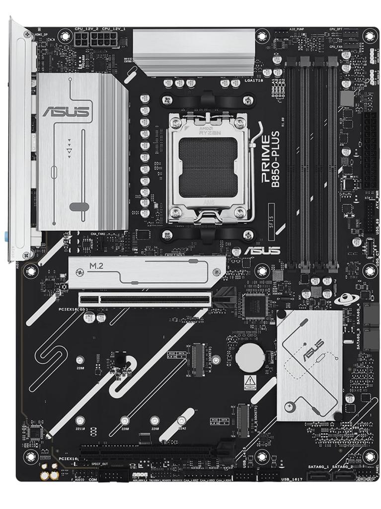 ASUS AMD Socket AM5 Motherboard with B850 ATX Compatible with AMD Ryzen and 7000 Series PRIME Japanese Processor, 9000, 8000, Processors,