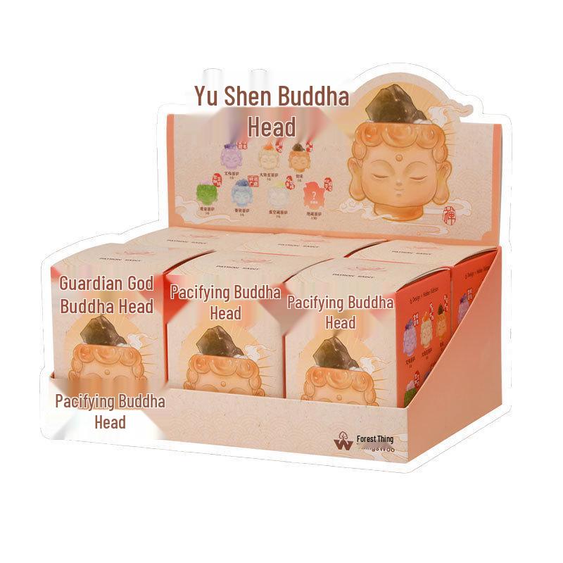 Creative Cute Cartoon Cat Emotion Blind Box Resin Desk Figurine Gift