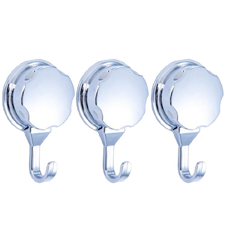 

1Pcs /3 Pcs Heavy Duty Easy to Install Hook with Vacuum Suction Cup for Kitchen 1