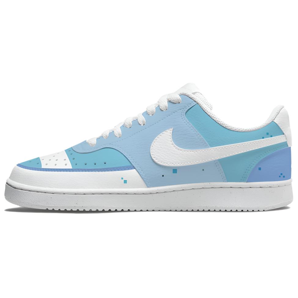 Nike Court Vision 1 Skateboard Shoes Unisex Low top Blue White Multicolor DH2987-101(team488- )