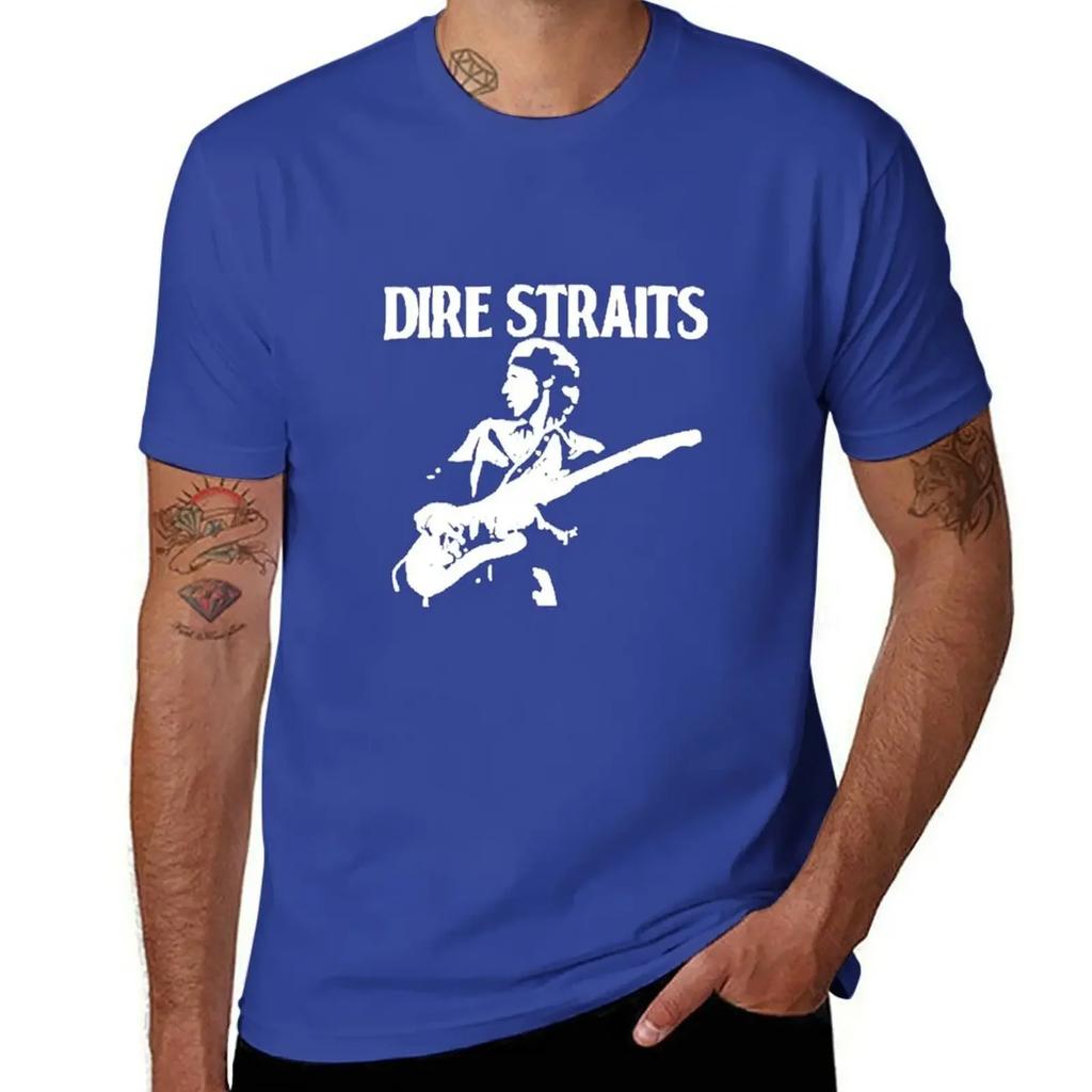 Dire Straits T-Shirt Anime T Shirts Graphic T Shirts Street Wear Tee Shirts for Men