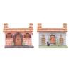 Plant Pot Decoration Housewarming Gift Resin Micro Landscape Fairy Tale Garden House Indoor Outdoor Plants Succulent Pot Decor