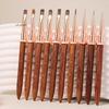 Sandalwood Handle Nail Design Pen Portable Pen Detail Brush New Manicure Pen  Nail Salon