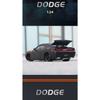 1/24 2008 Dodge Challenger Legering Miniatyrbil Støpt Metall Skalamodell Statisk Samling Leketøykjøretøy for Barn Gave