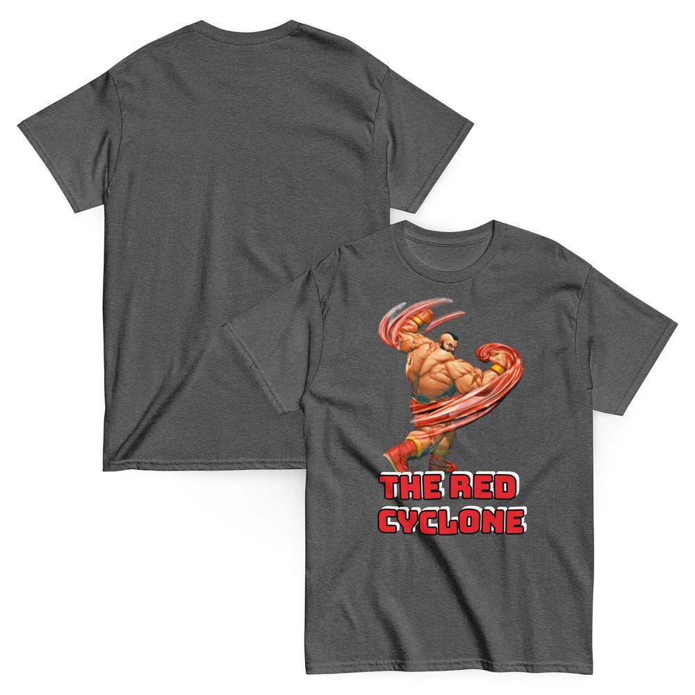 

Футболка Zangief Street Fighter, Пользовательская геймерская футболка, Ретро футболка Street Fighter 4XL