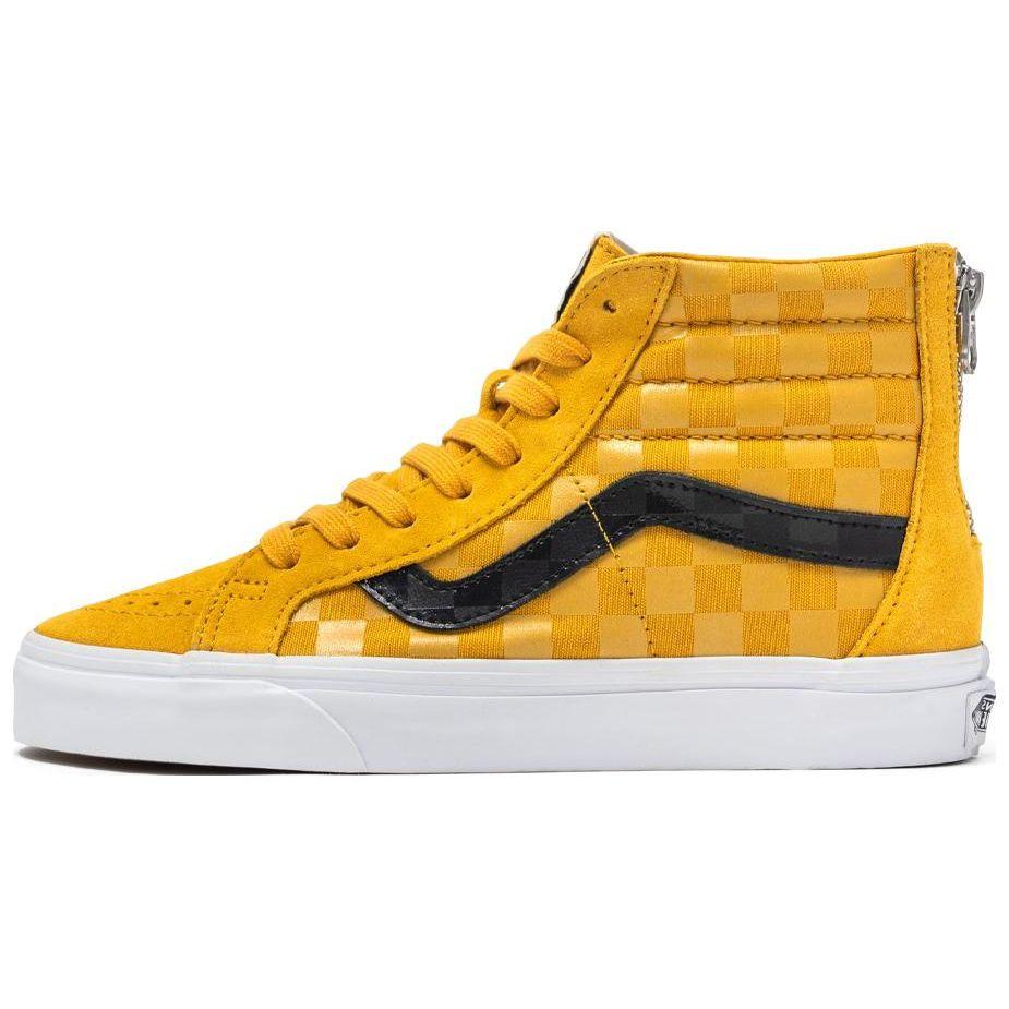 Vans Sk8 Stylish Casual High-Top Skate Shoes Unisex Sneakers Yellow VN0A5KRCF3X