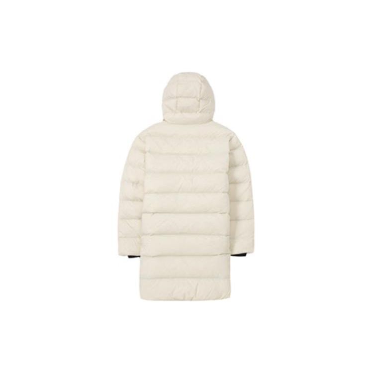 MLB New York Yankees FW22 Brand Logo Regular Long Down Jacket Unisex outerwear White 3ADJB0326-50CRS