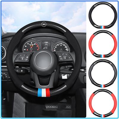 Auto Lenkradbezug Atmungsaktiv Anti-Rutsch PU-Leder Lenkradabdeckung Für crosa d astra h insignia astra j zafira b mokkaastra vivaro astra g