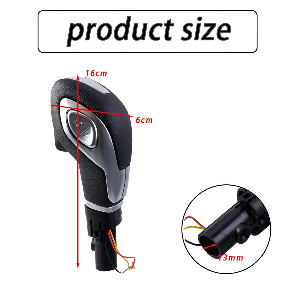 Gear Shift Knob For Ford Kuga Mondeo Fusion Ecosport Fiesta Focus Car AT accessories Interior Replacement Parts  Shifter Lever