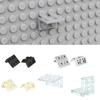 MOC Compatible 1x2 2x2 Dots Building Block Figures Clear Stand Base Plate Holder Wall Display Parts Educational Toy Accessories