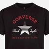 Converse GO TOREC Club T Shirt Unisex Black 10025912-A02