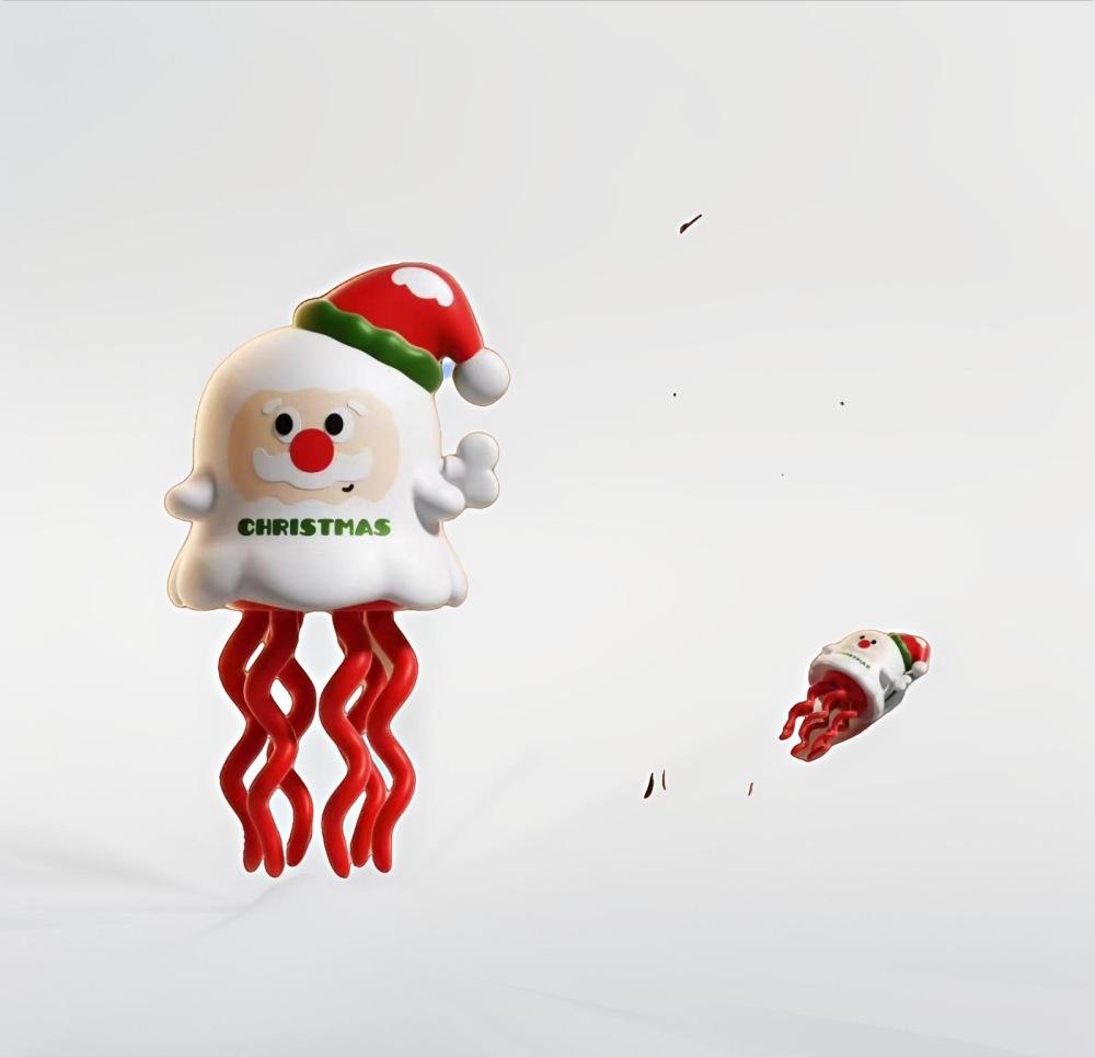 Weihnachts-Skurriler Mini-Tanzender Geist Verdrehende Mais Uhrwerk Schiebend Kreatives Stressabbau Kinder Pädagogisches Spielzeug