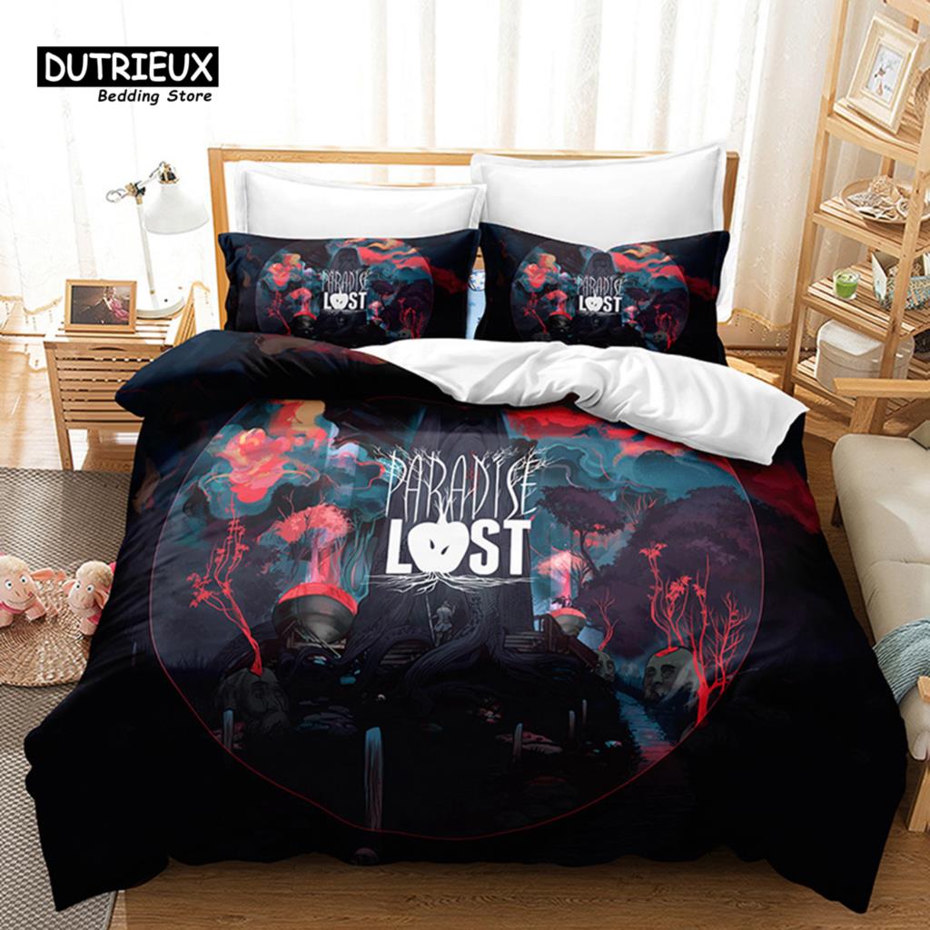 Psychedelic Swirl Duvet Cover Luxury Abstract Geometric Bedding Set Chic 3D Comforter Cover King For Girls Adults Bedroom Decor