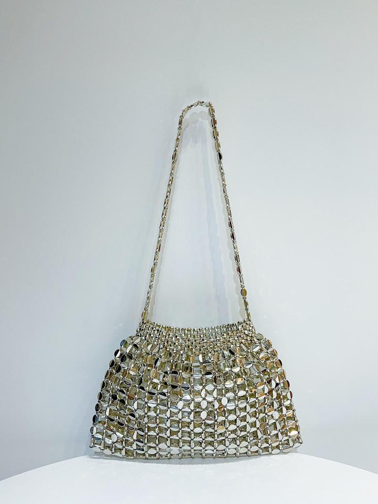 Women's Exclusive Textured Woven Crossbody Bag - Chic Underarm & Evening Bag