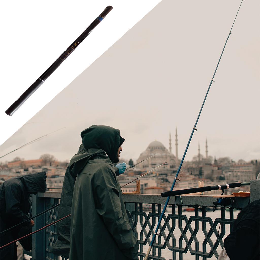 Ultralight Telescopic Fishing Rod Hard Travel Pole Equipment for Freshwater Stream